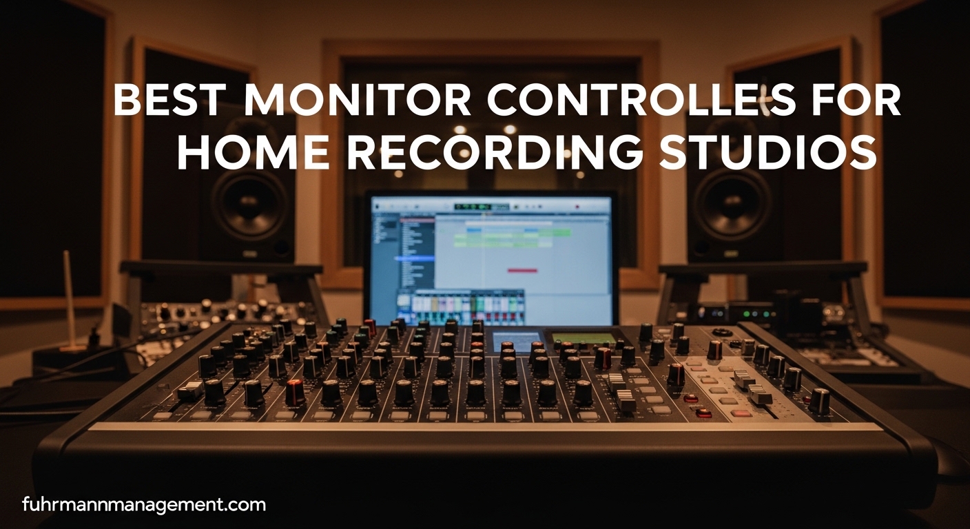 Best Monitor Controllers for Home Recording Studios