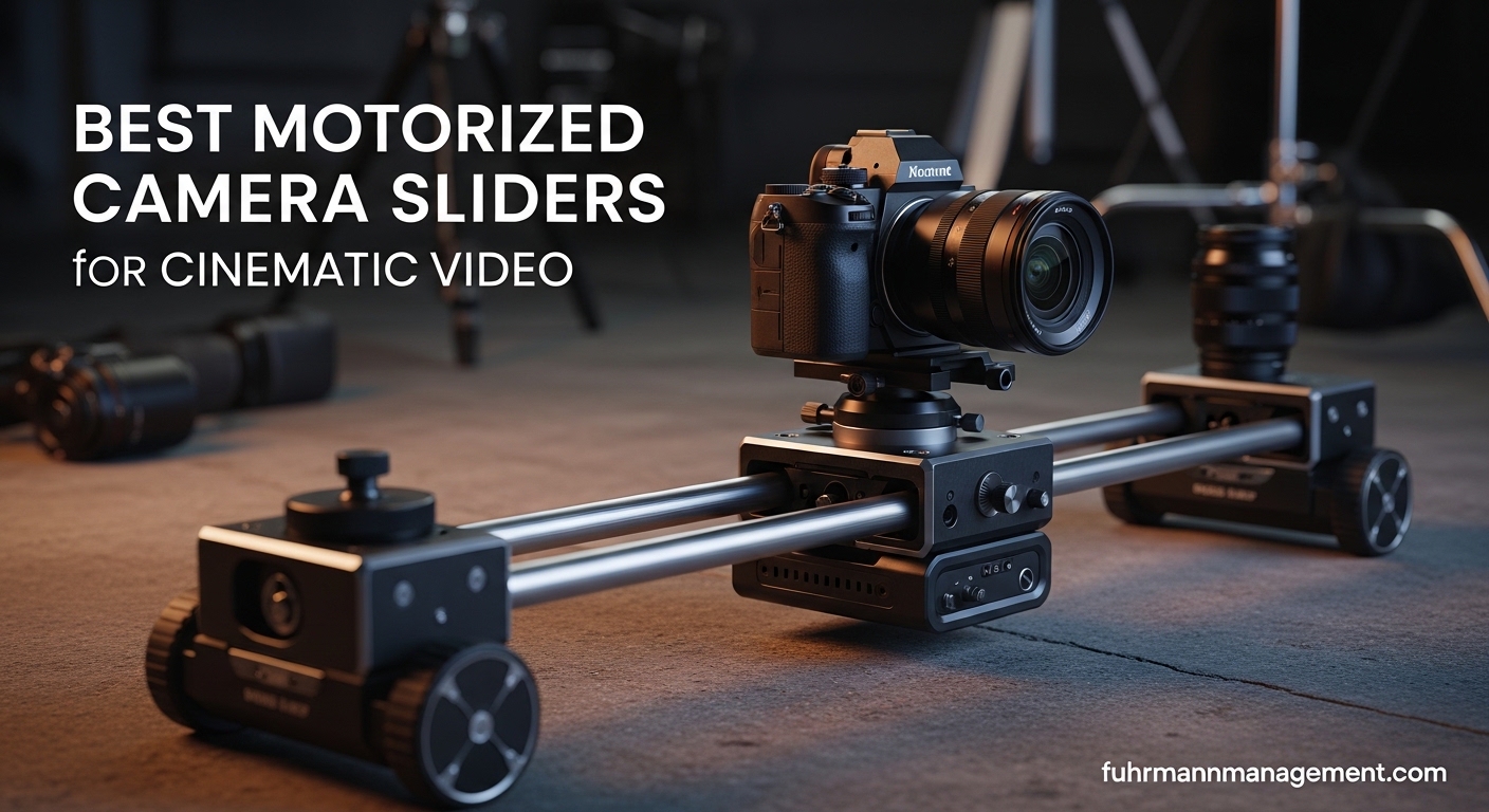 Best Motorized Camera Sliders for Cinematic Video