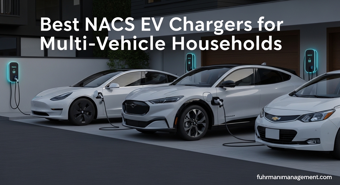 Best NACS EV Chargers for Multi-Vehicle Households