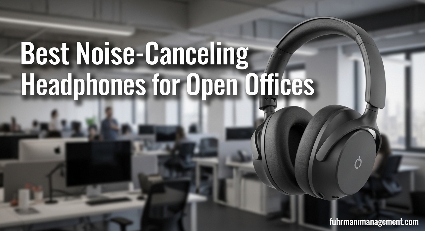 Best Noise-Canceling Headphones for Open Offices