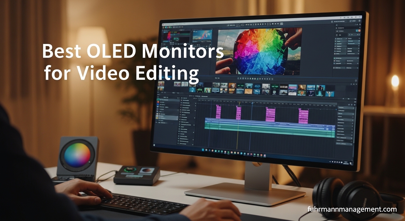 Best OLED Monitors for Video Editing