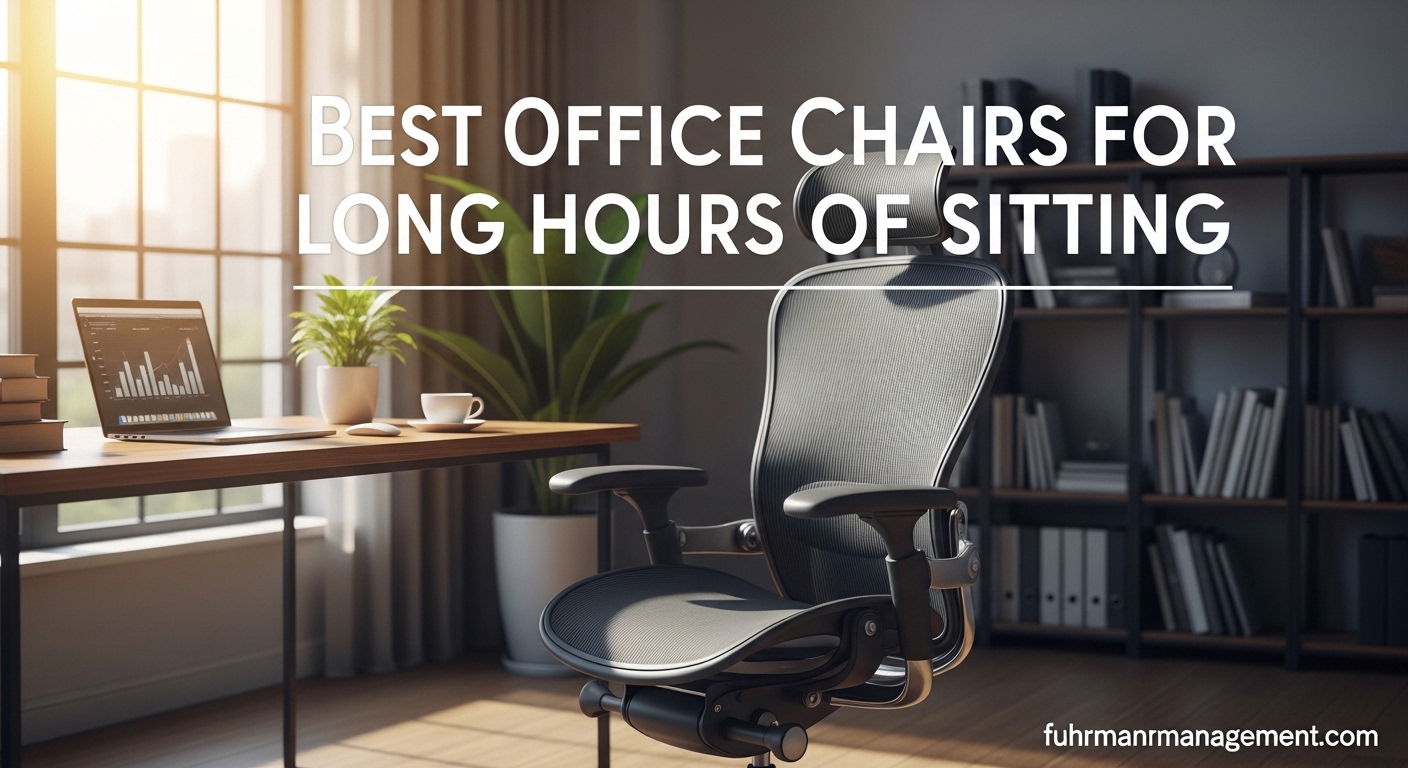 Best Office Chairs for Long Hours of Sitting