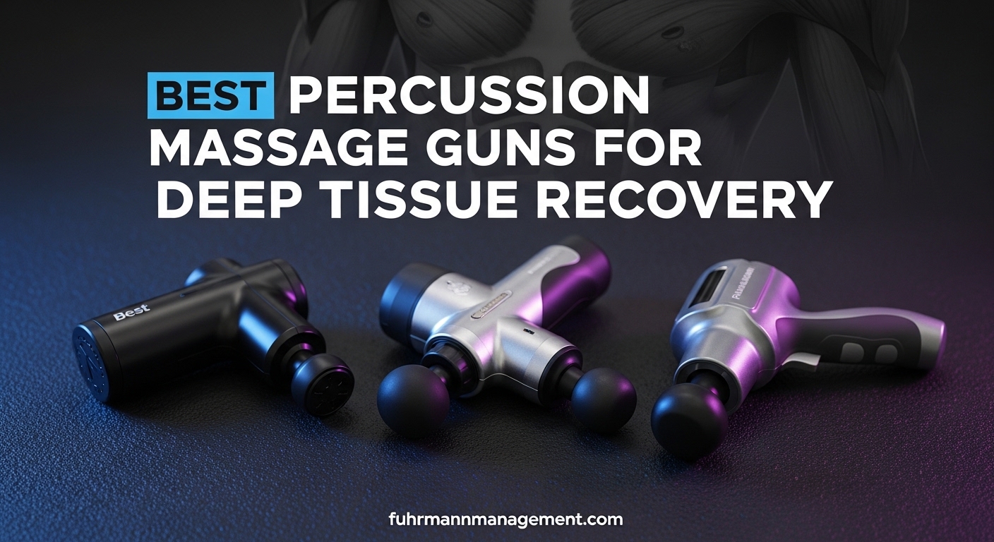 Best Percussion Massage Guns for Deep Tissue Recovery