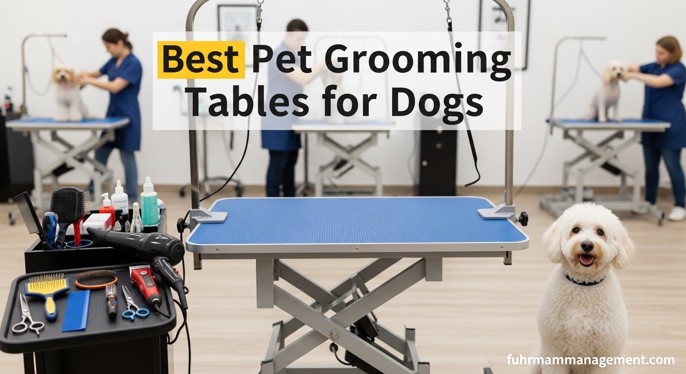 Best Pet Grooming Tables for Dogs