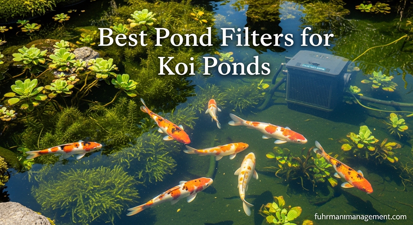 Best Pond Filters for Koi Ponds