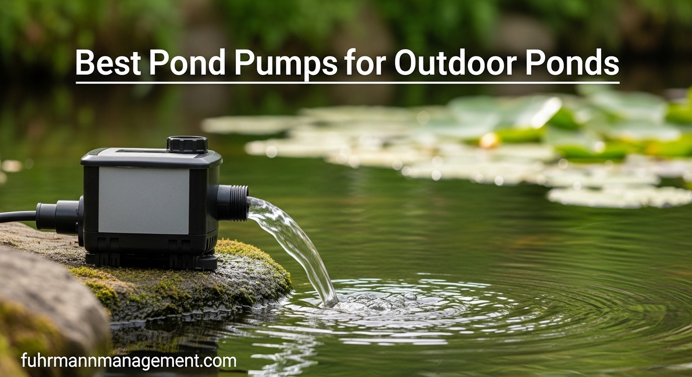 Best Pond Pumps for Outdoor Ponds