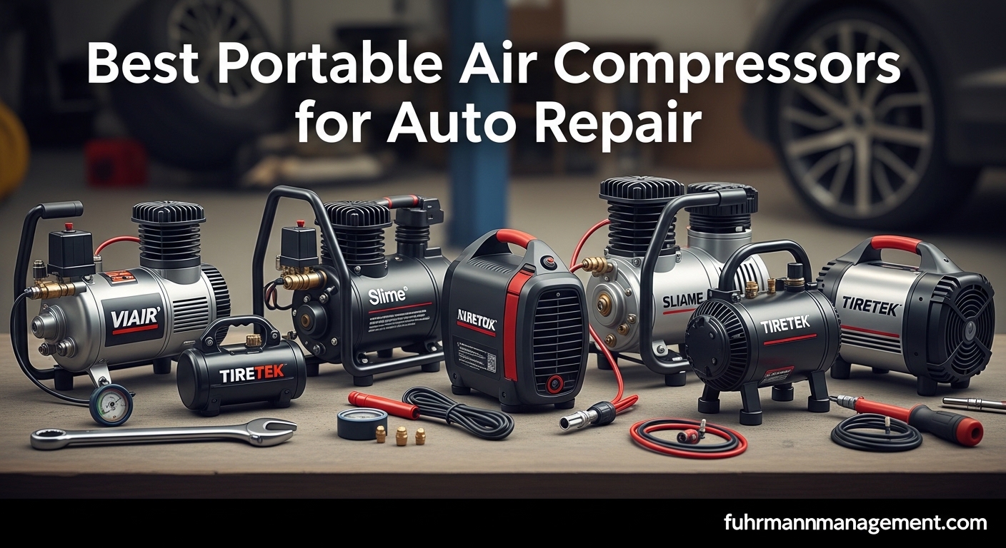 Best Portable Air Compressors for Auto Repair