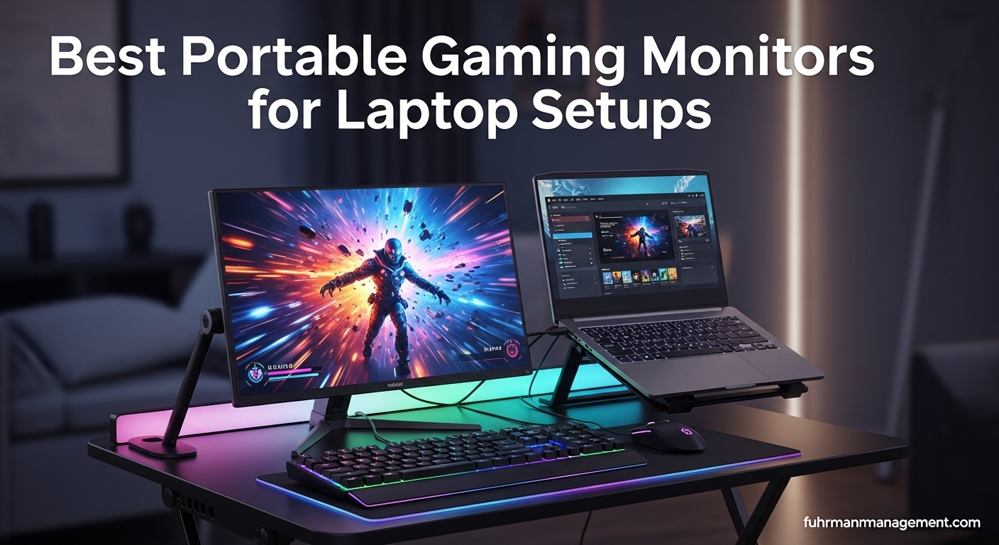 Best Portable Gaming Monitors for Laptop Setups