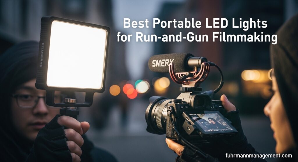 Best Portable LED Lights for Run-and-Gun Filmmaking