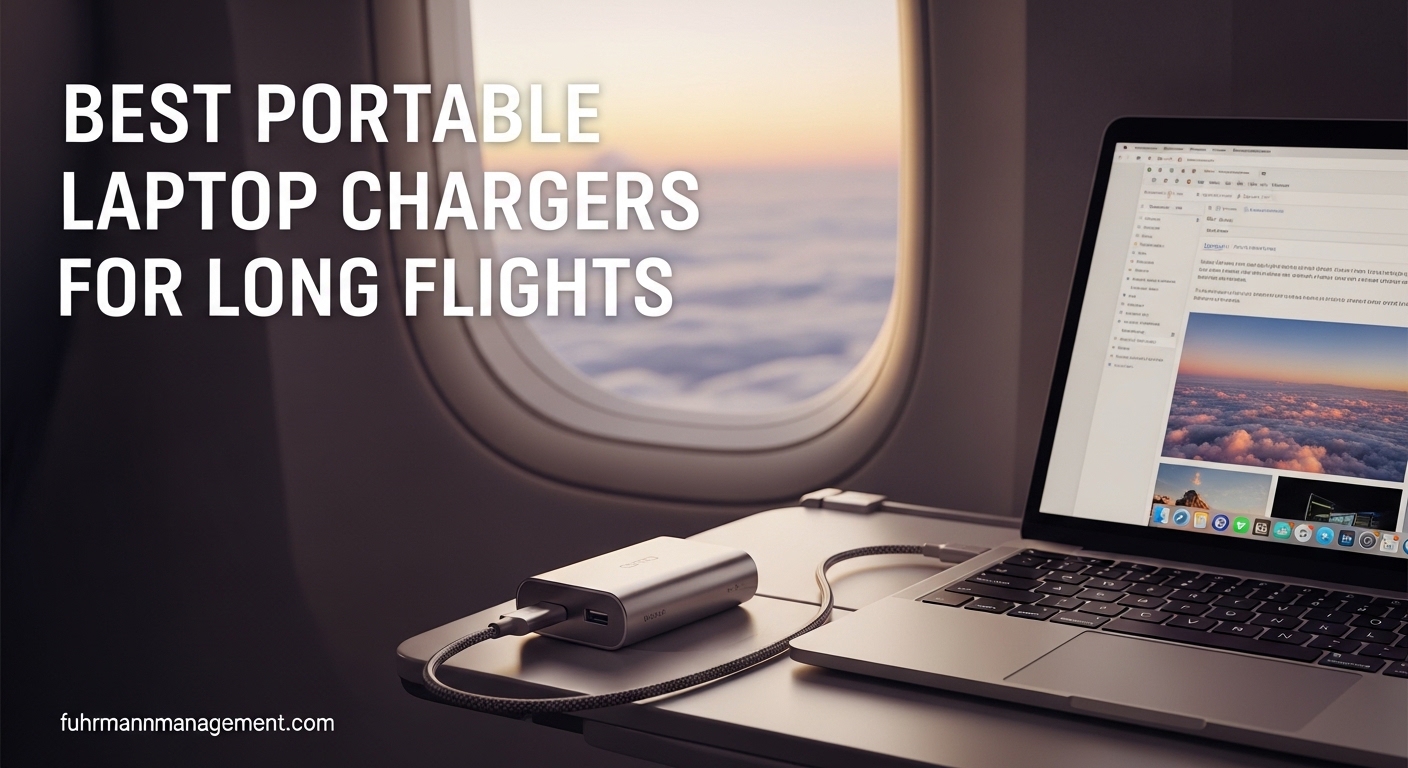 Best Portable Laptop Chargers for Long Flights