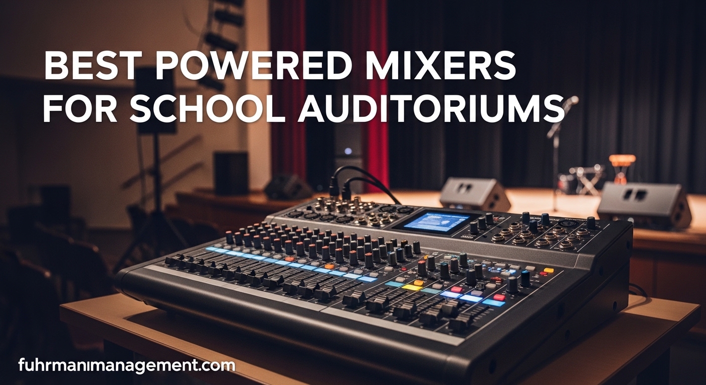 Best Powered Mixers for School Auditoriums