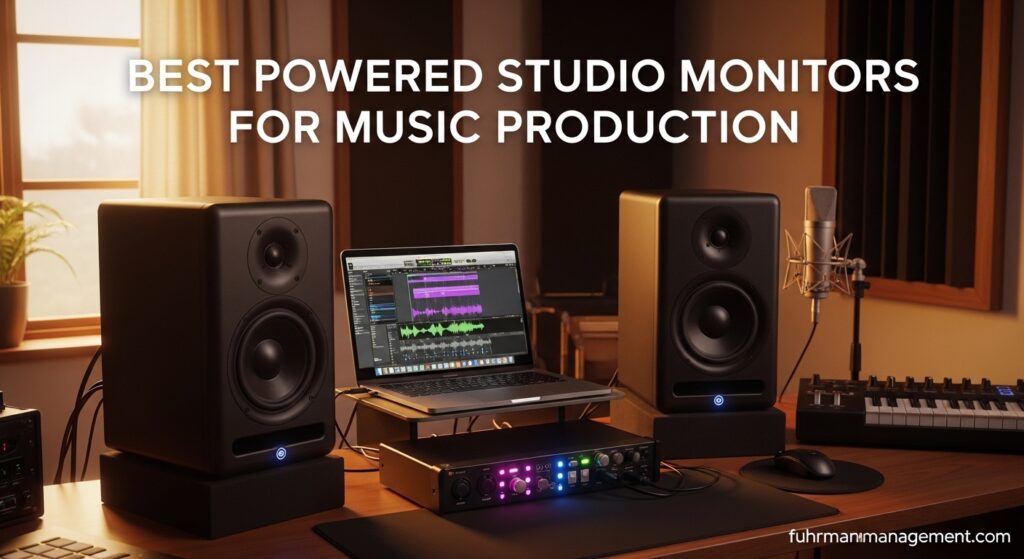 Best Powered Studio Monitors for Music Production