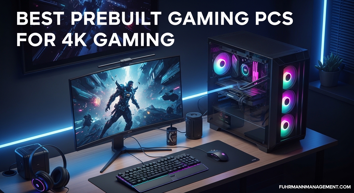 Best Prebuilt Gaming PCs for 4K Gaming