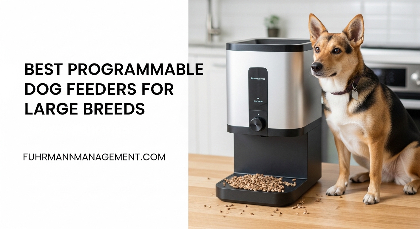 Best Programmable Dog Feeders for Large Breeds