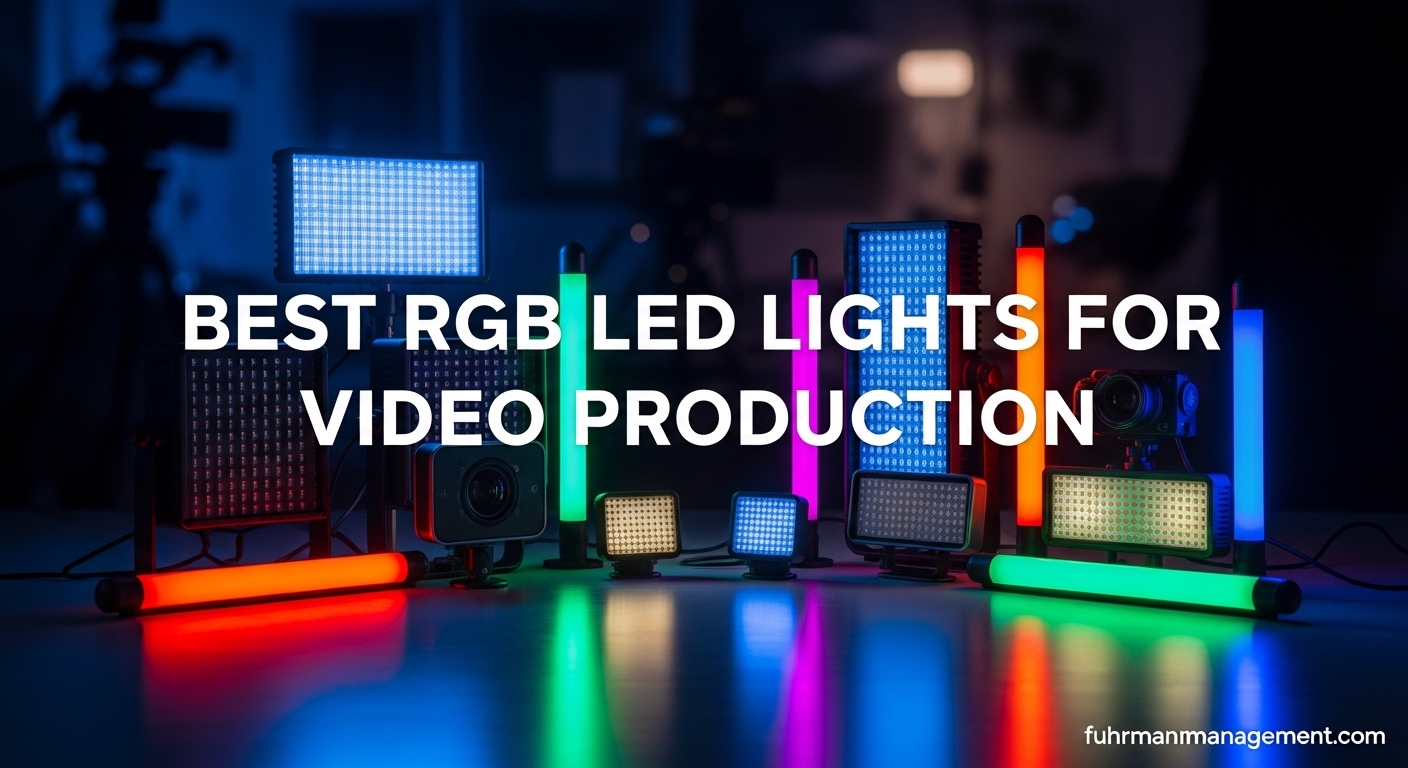 Best RGB LED Lights for Video Production