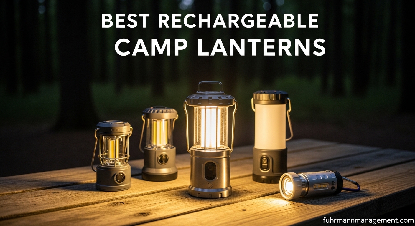 Best Rechargeable Camp Lanterns