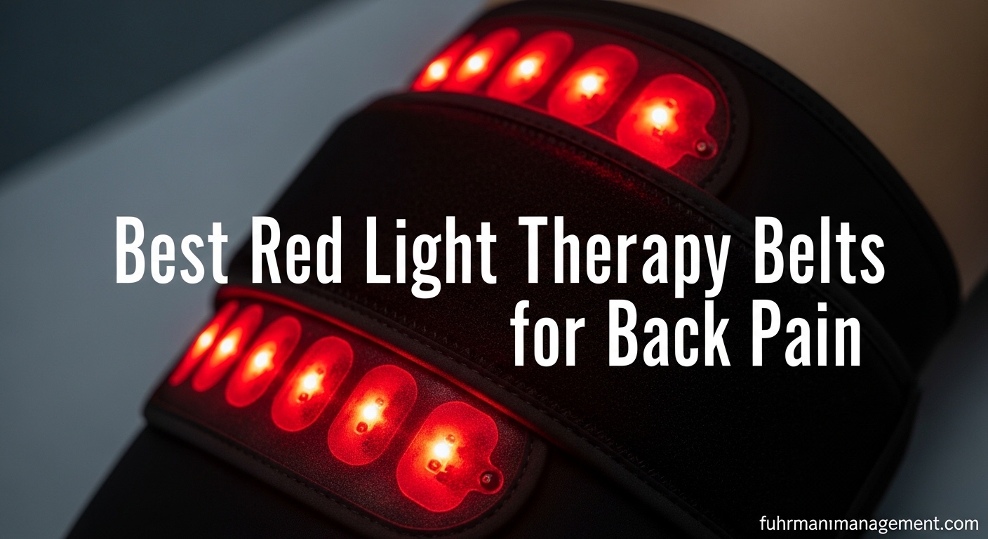 Best Red Light Therapy Belts for Back