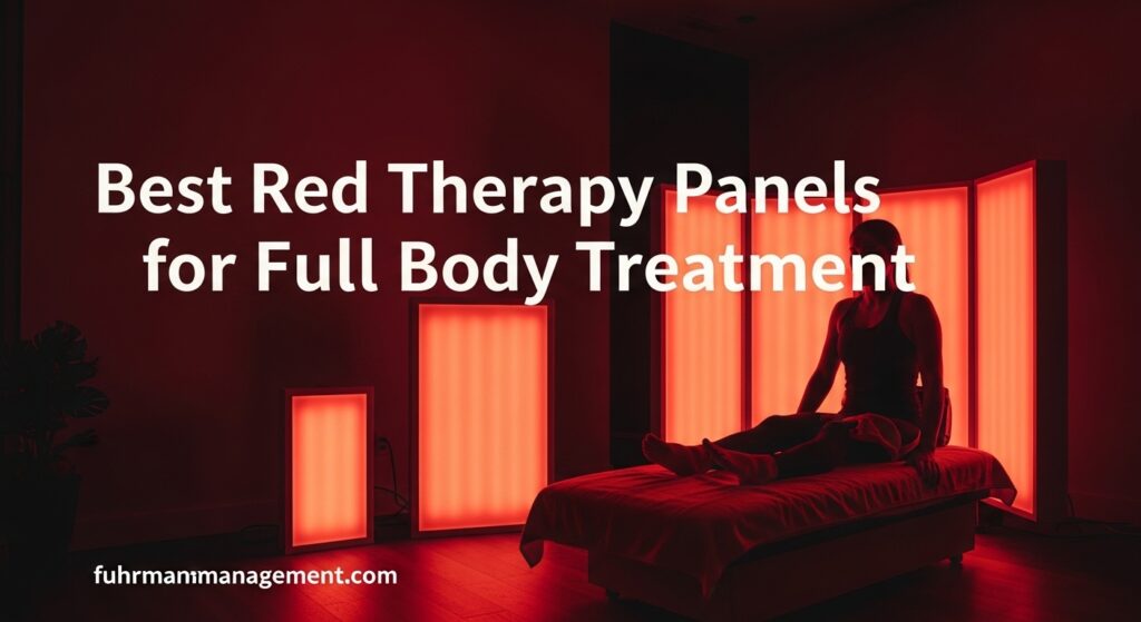 Best Red Light Therapy Panels for Full Body Treatment