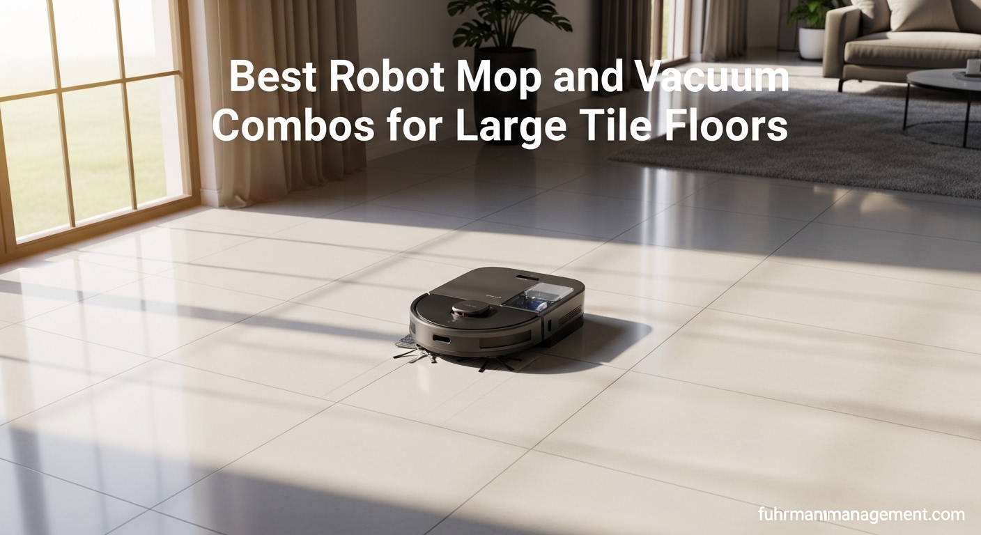 Best Robot Mop and Vacuum Combos for Large Tile Floors
