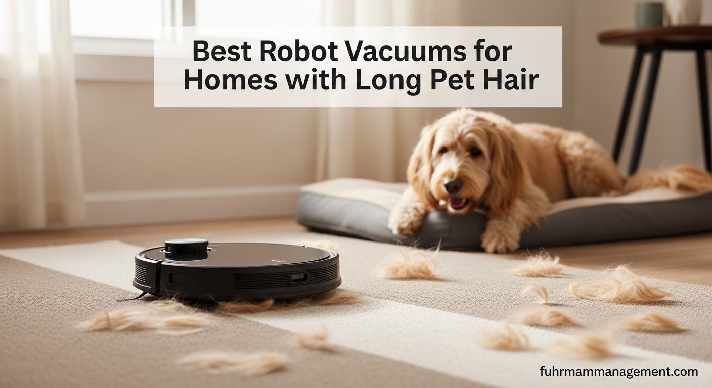 Best Robot Vacuums for Homes with Long Pet Hair