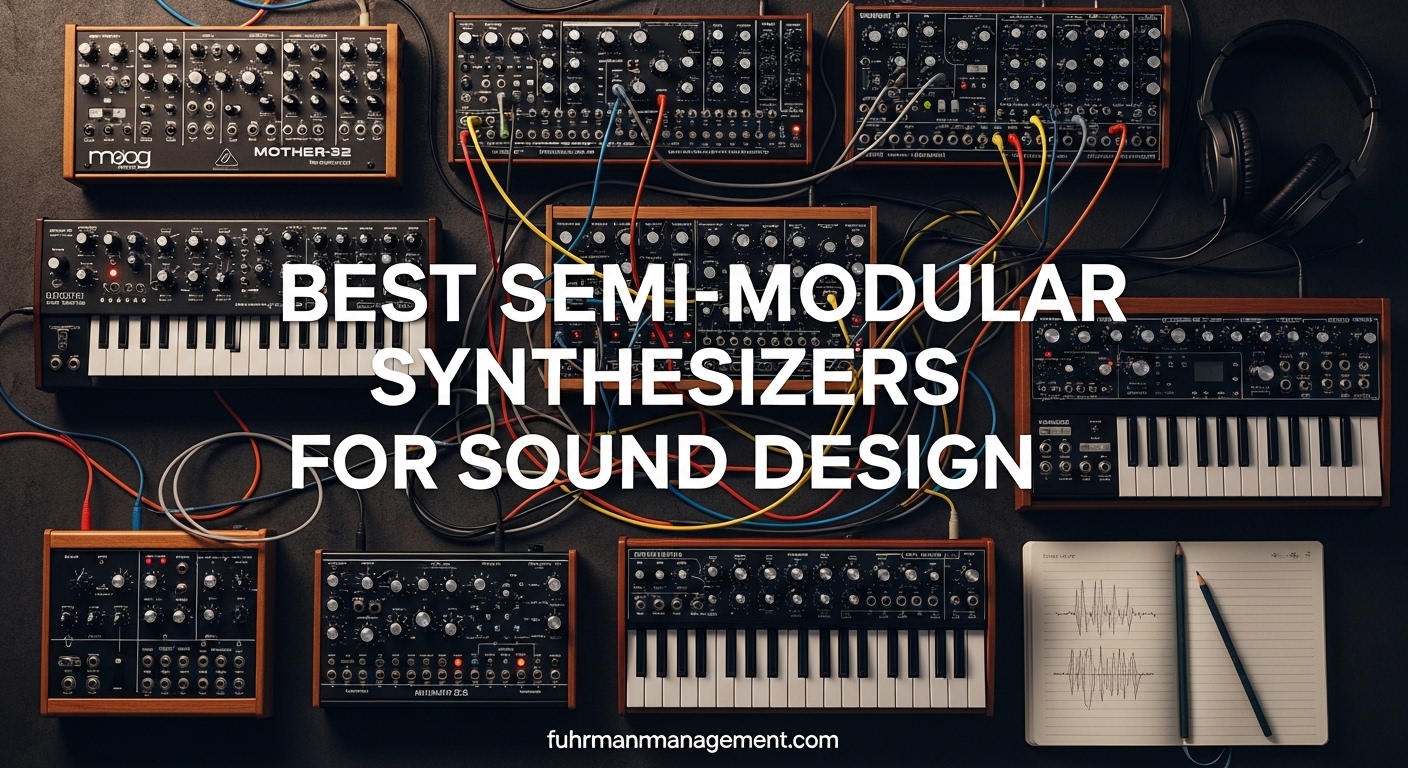 Best Semi-Modular Synthesizers for Sound Design