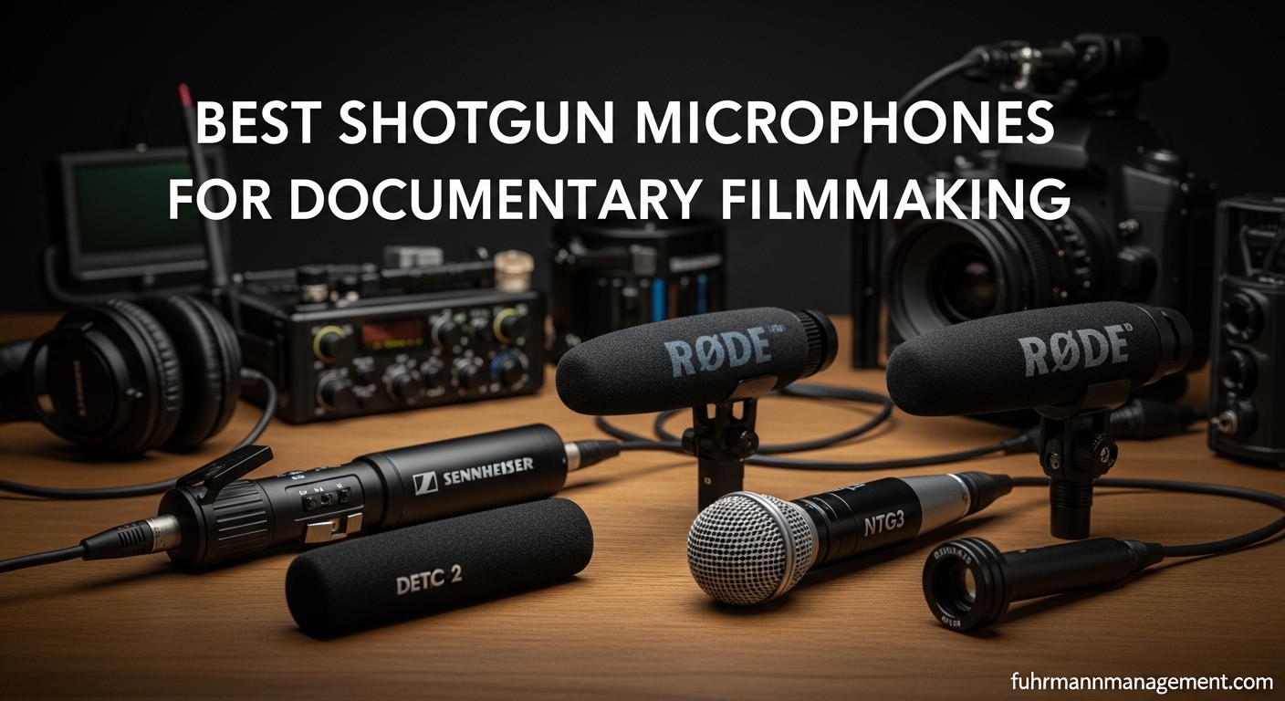 Best Shotgun Microphones for Documentary Filmmaking