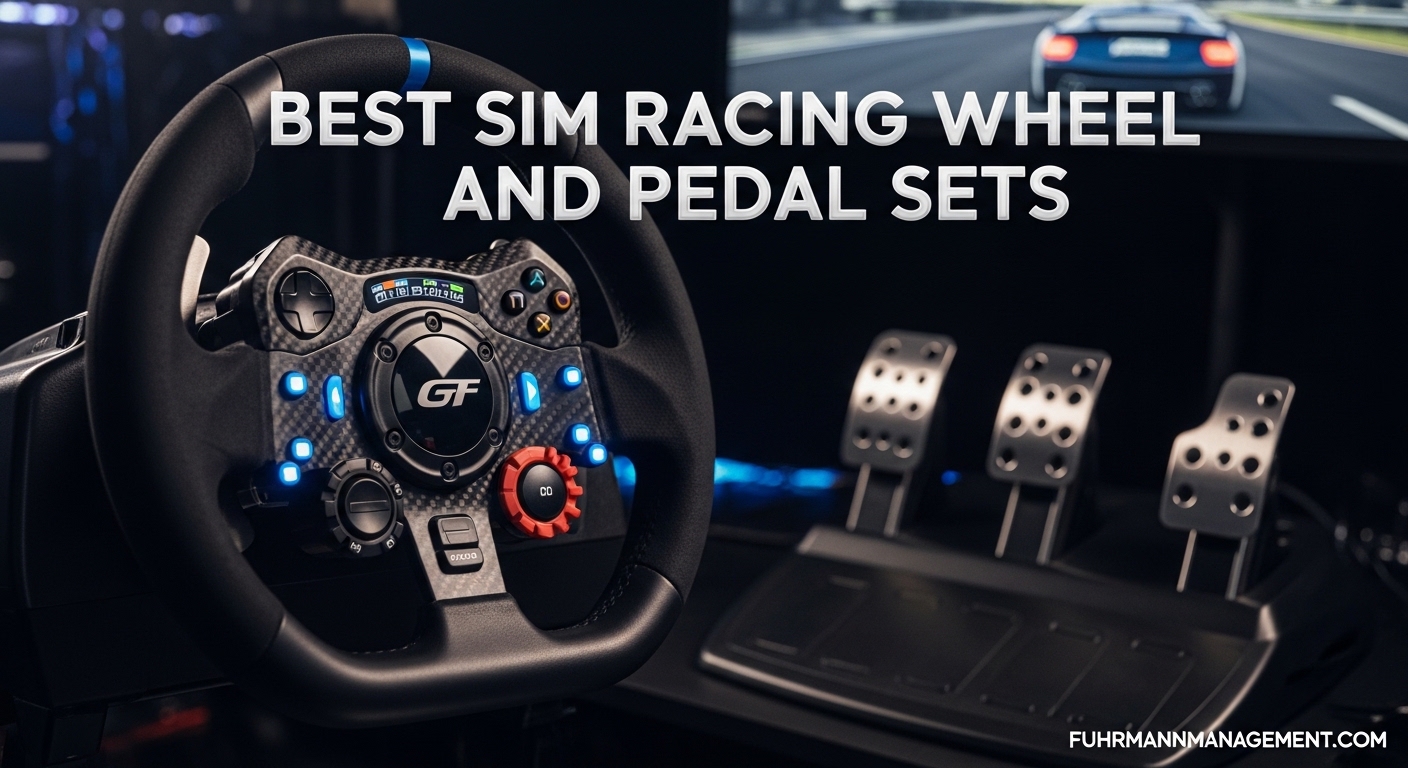 Best Sim Racing Wheel and Pedal Sets
