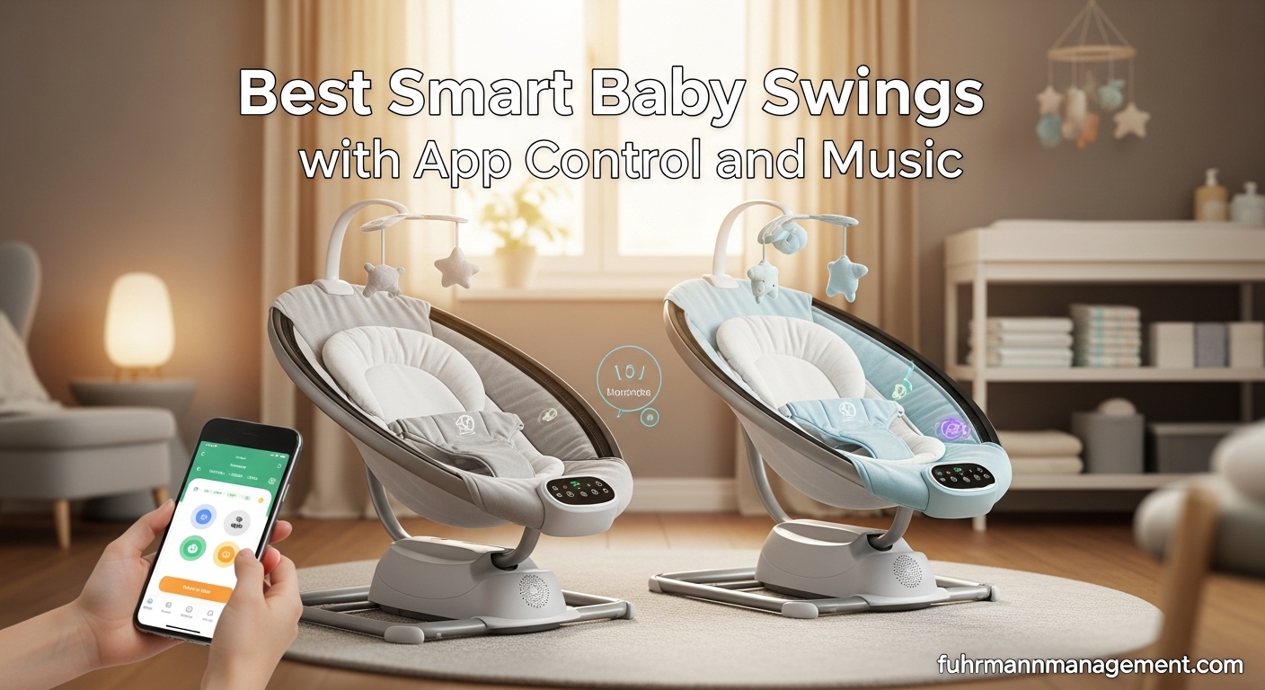 Best Smart Baby Swings with App Control and Music