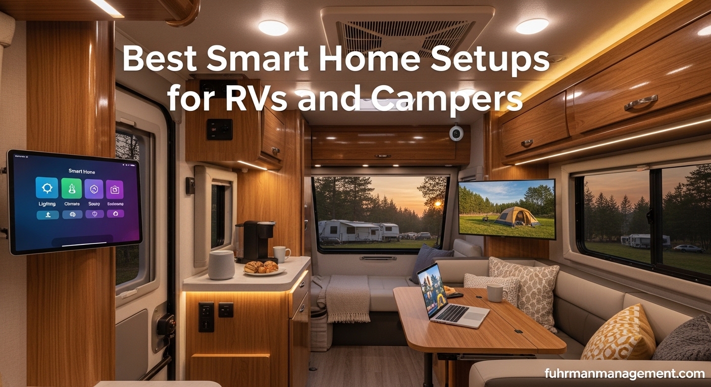 Best Smart Home Setups for RVs and Campers