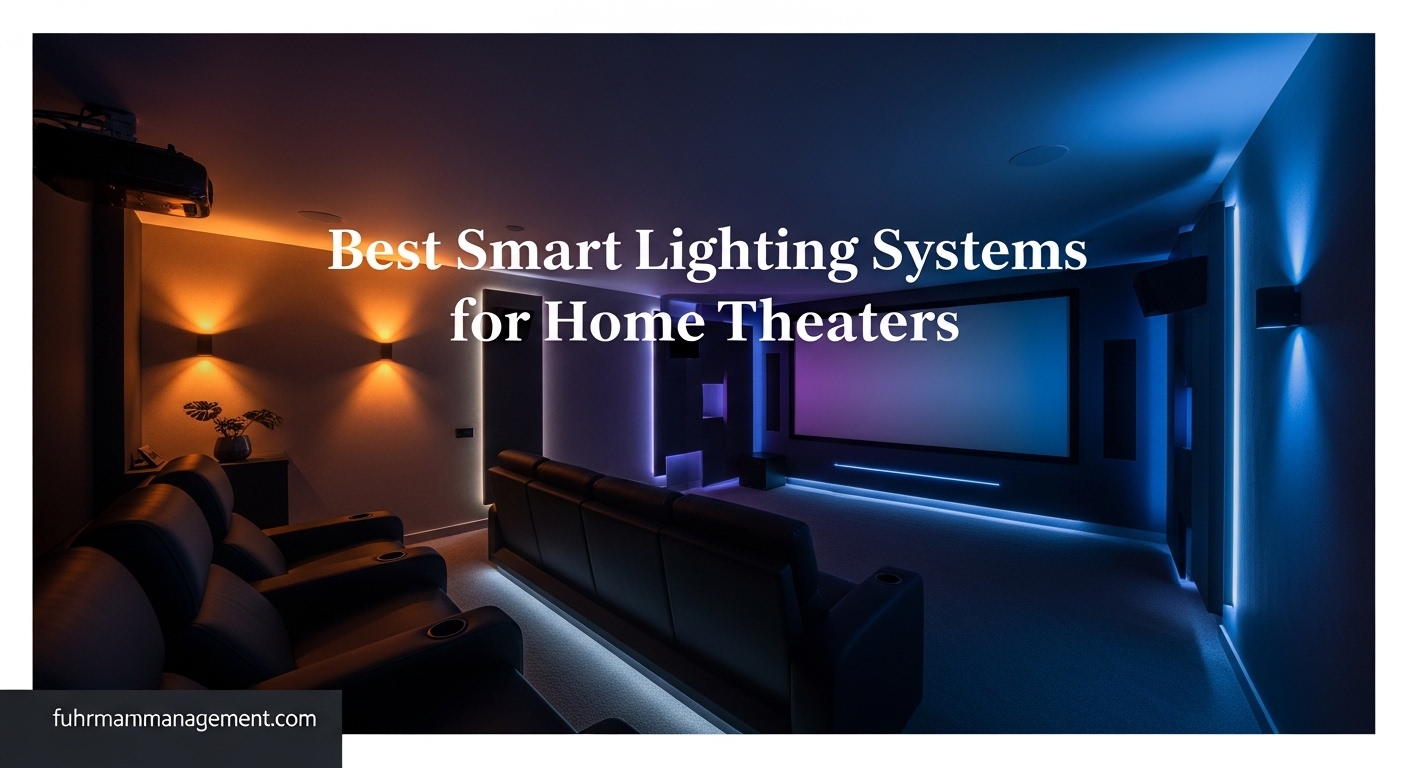 Best Smart Lighting Systems for Home Theaters