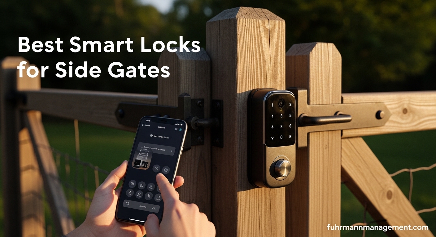 Best Smart Locks for Side Gates