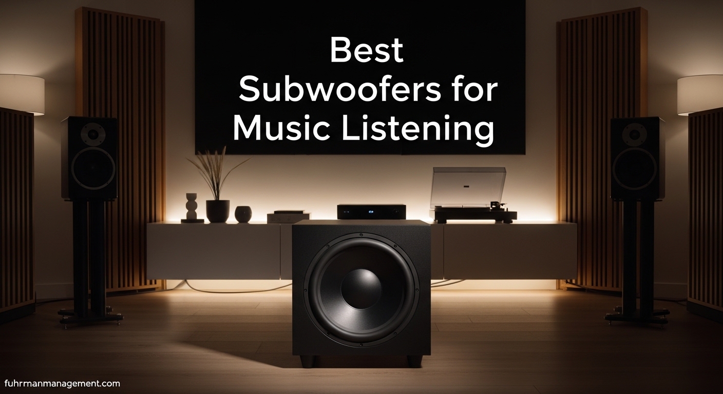 Best Subwoofers for Music Listening