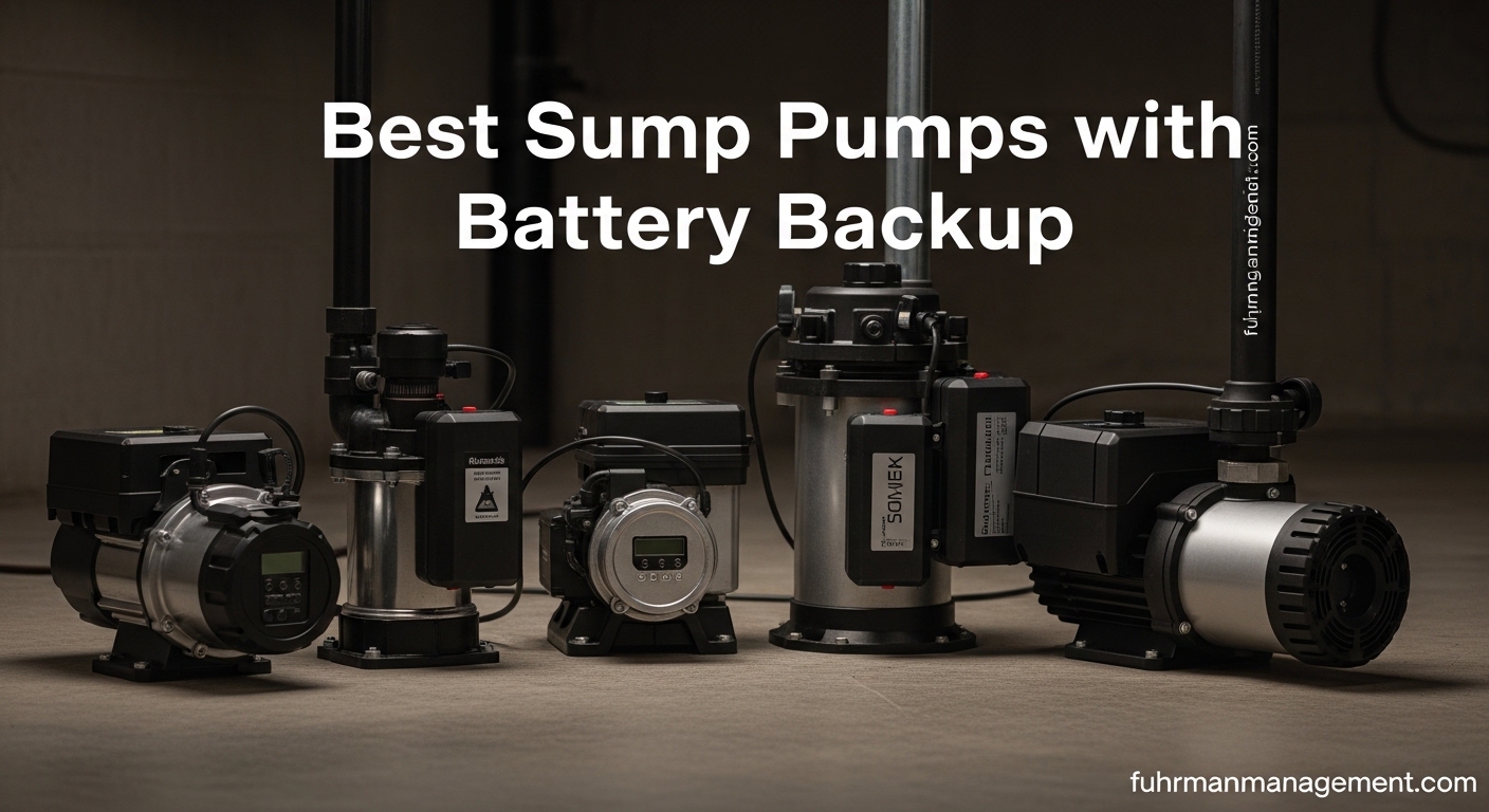 Best Sump Pumps with Battery Backup