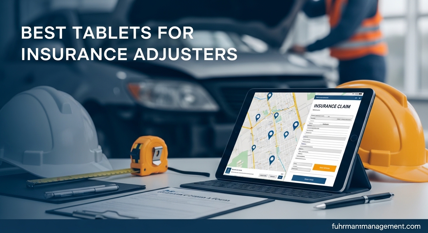 Best Tablets for Insurance Adjusters