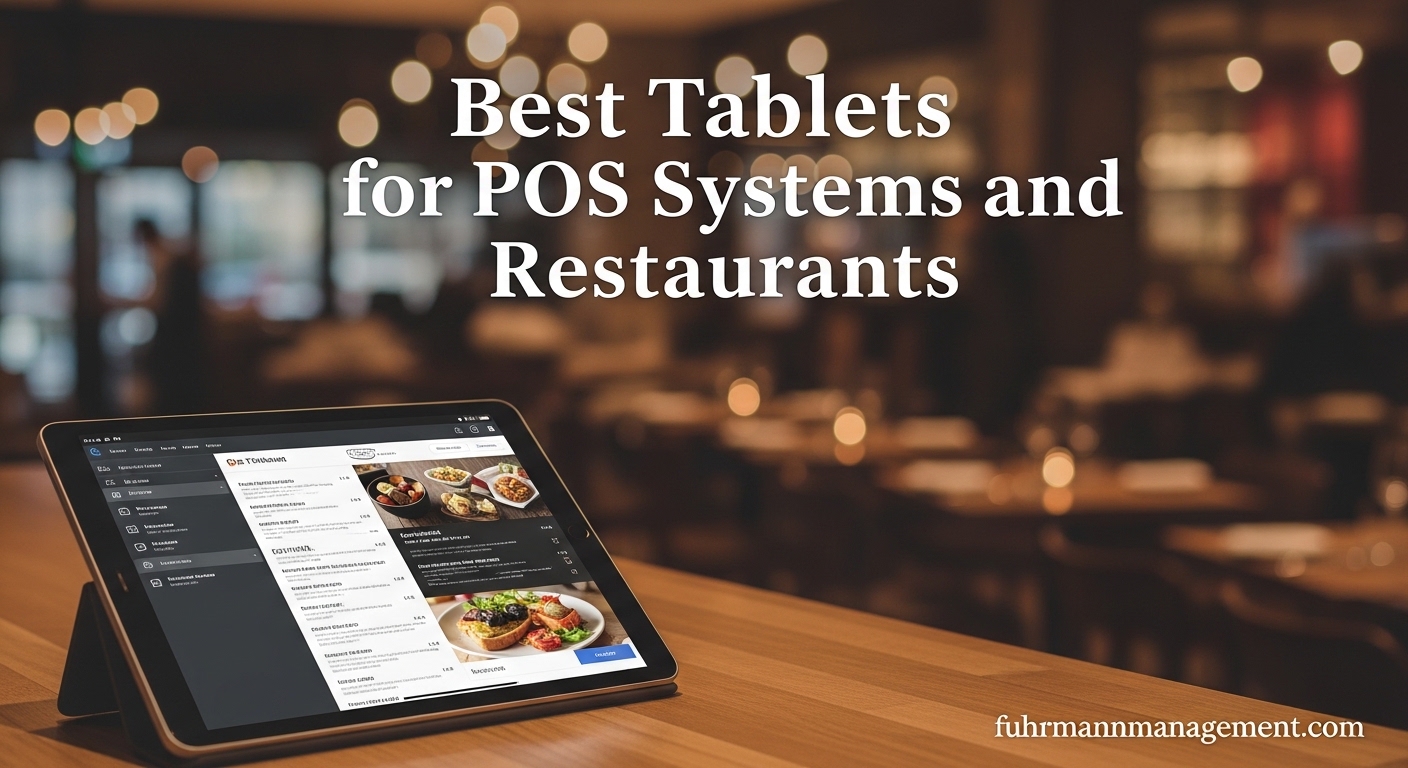 Best Tablets for POS Systems and Restaurants