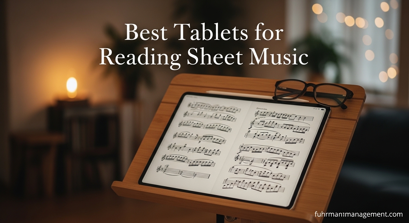 Best Tablets for Reading Sheet Music