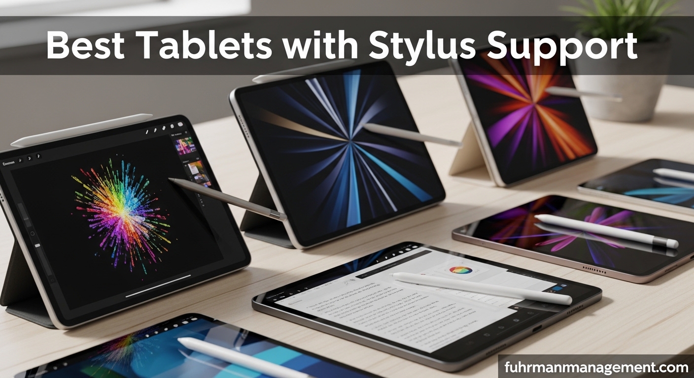 Best Tablets with Stylus Support