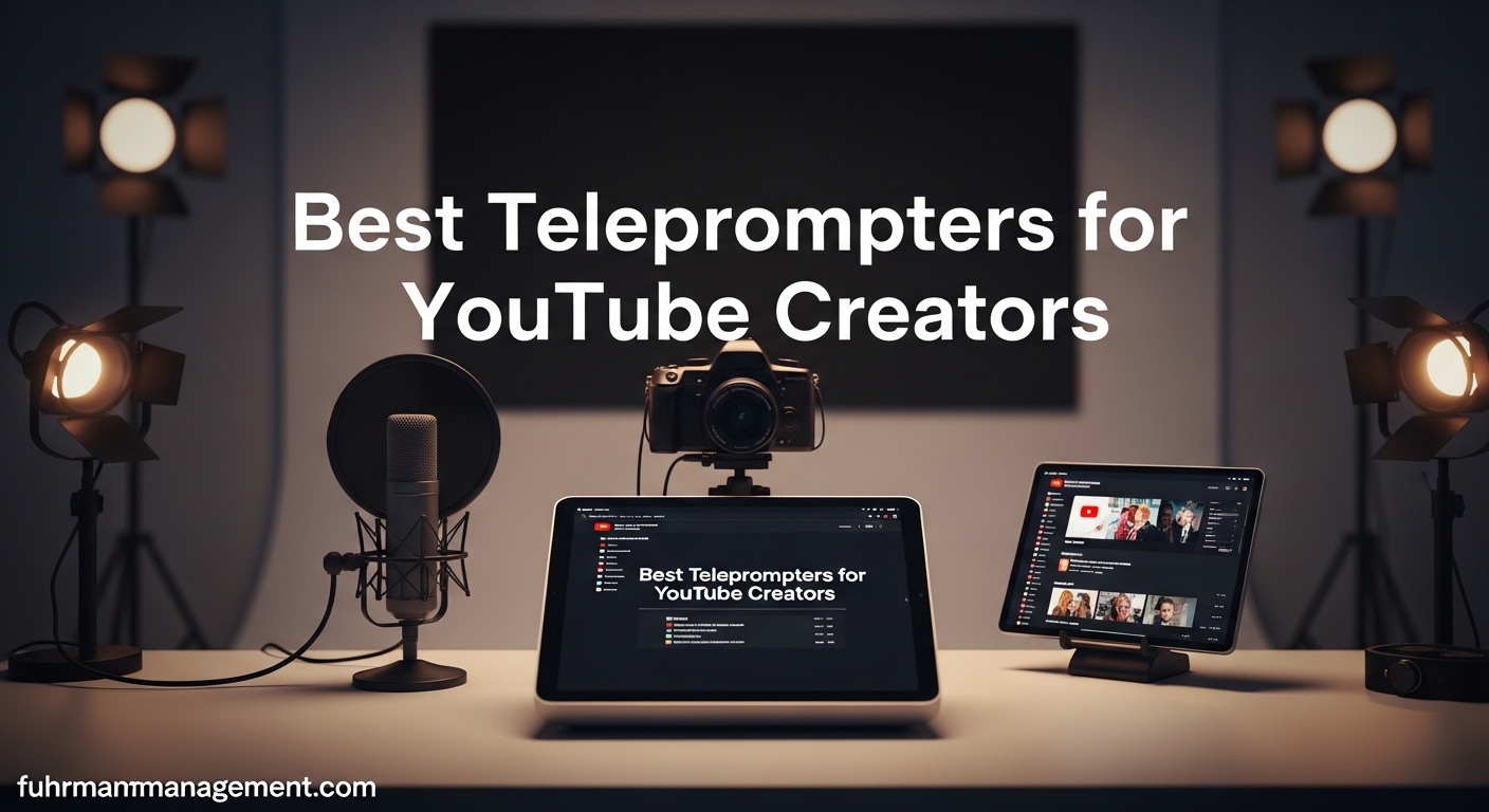 Best Teleprompters for YouTube Creators