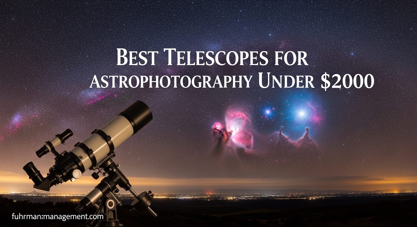 Best Telescopes for Astrophotography Under $2000