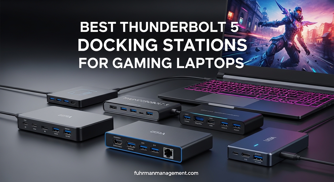 Best Thunderbolt 5 Docking Stations for Gaming Laptops