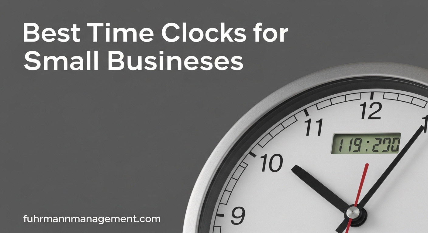 Best Time Clocks for Small Businesses