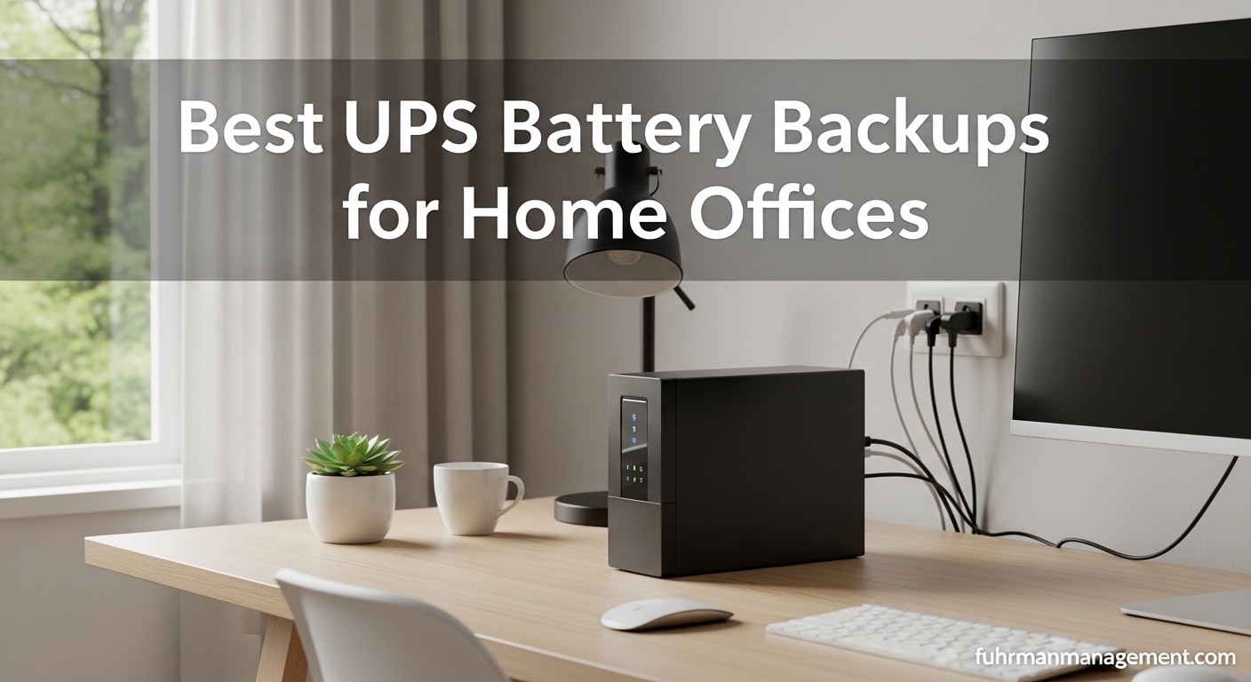 Best UPS Battery Backups for Home Offices