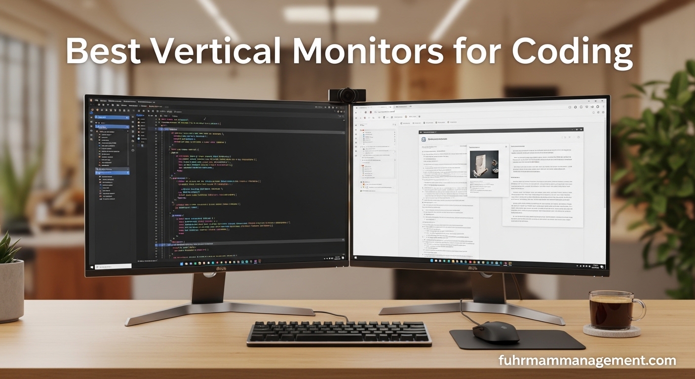 Best Vertical Monitors for Coding