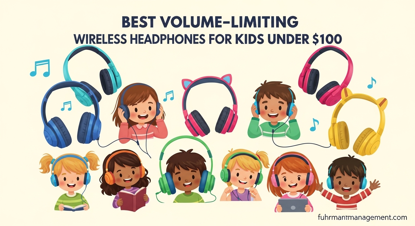 Best Volume-Limiting Wireless Headphones for Kids Under $100