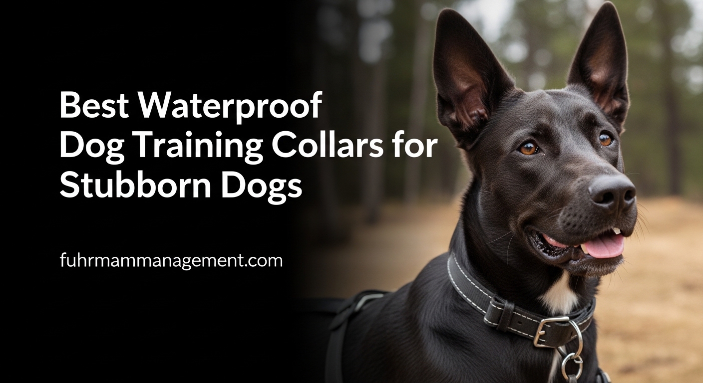 Best Waterproof Dog Training Collars for Stubborn Dogs