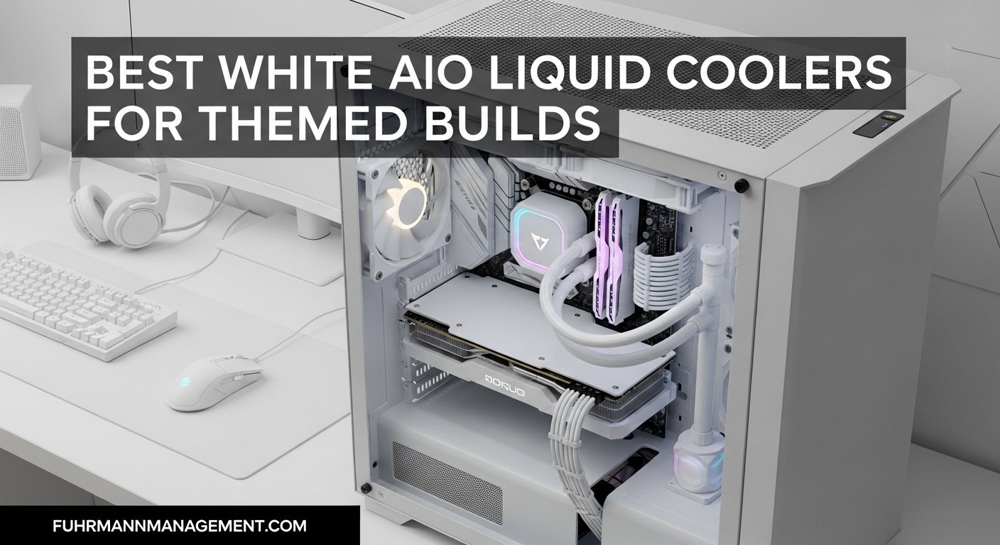 Best White AIO Liquid Coolers for Themed Builds