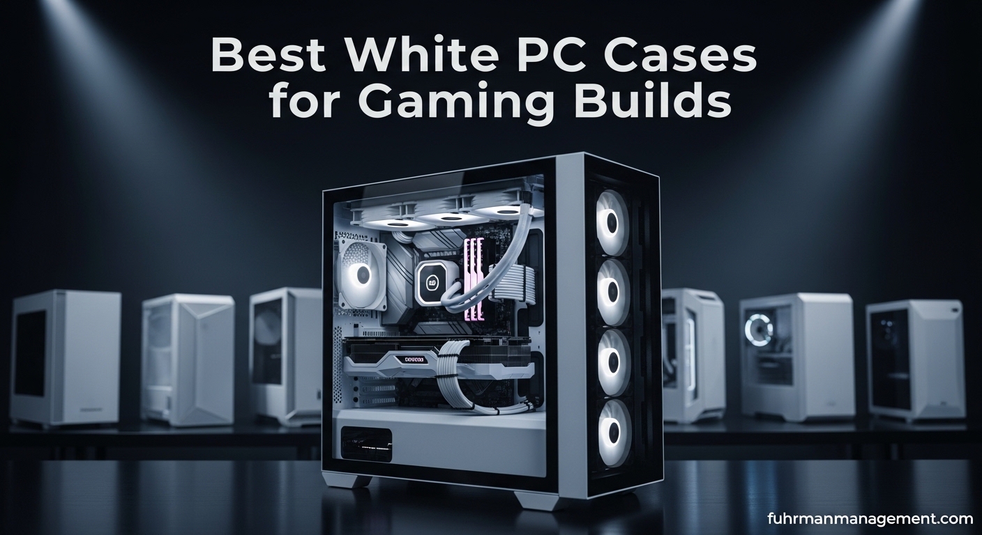 Best White PC Cases for Gaming Builds
