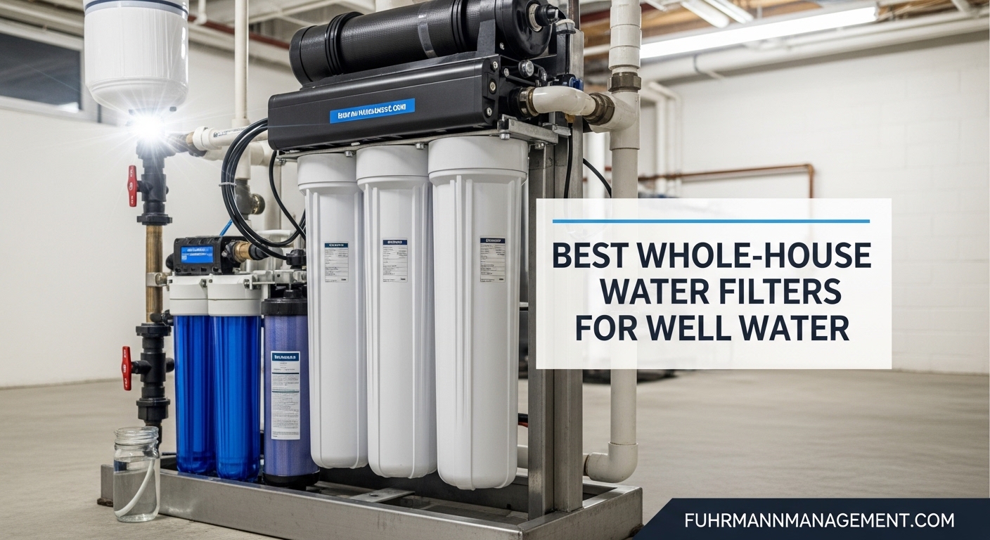 Best Whole-House Water Filters for Well Water