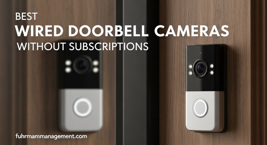 Best Wired Doorbell Cameras Without Subscriptions