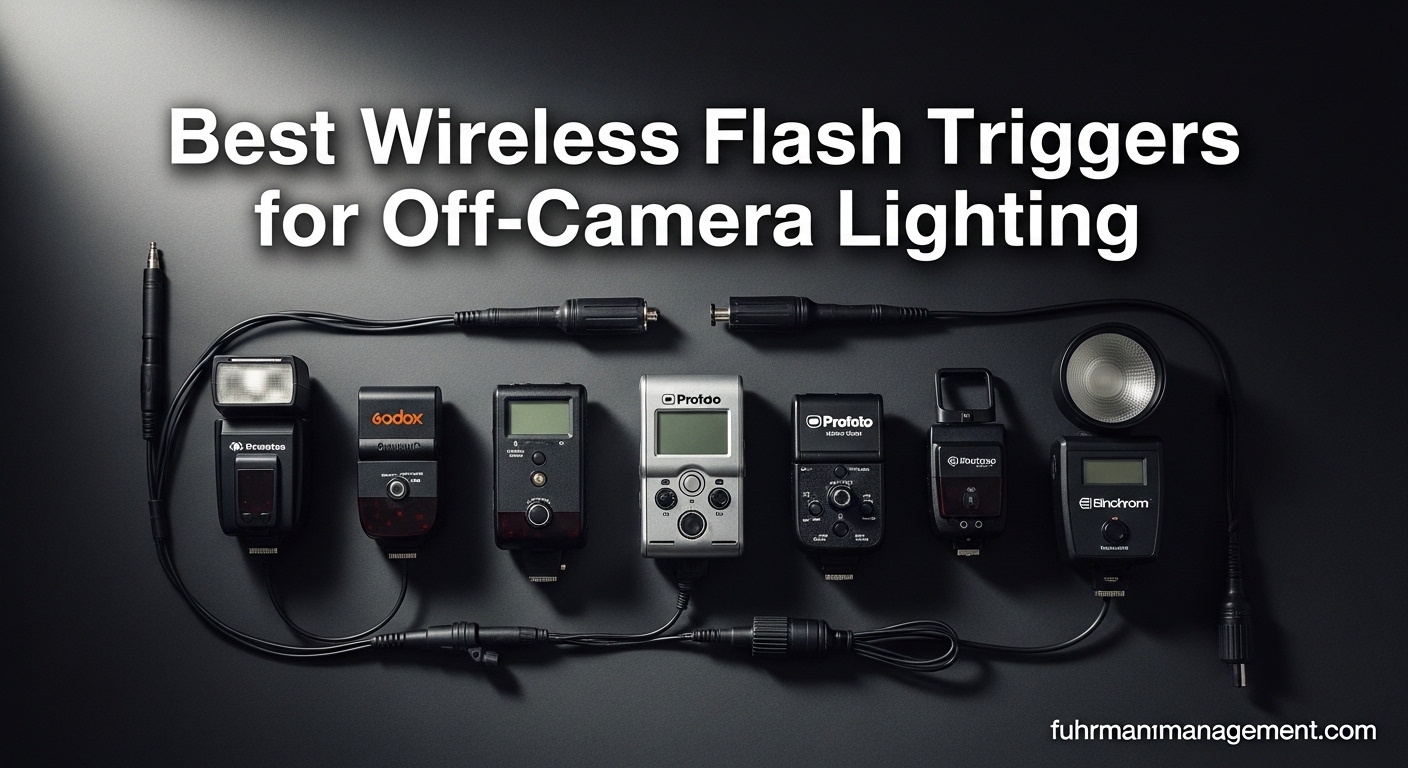 Best Wireless Flash Triggers for Off-Camera Lighting
